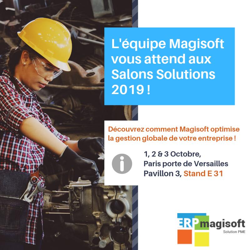 Magisoft au Salon Solution de Paris